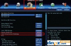 技嘉主板intel和amd如何开启VT的方法介绍